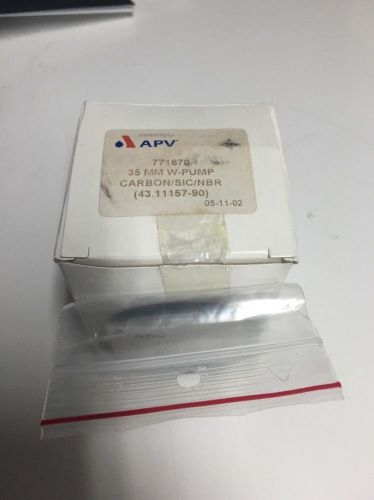 Invensys APV 771670 35mm W Pump Carbon/sic/nbr (43.11157-90)