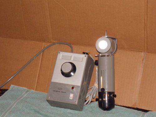 Olympus Tokyo 213699 Microscope Illumator Scope &amp; Adjustable Power Transformer