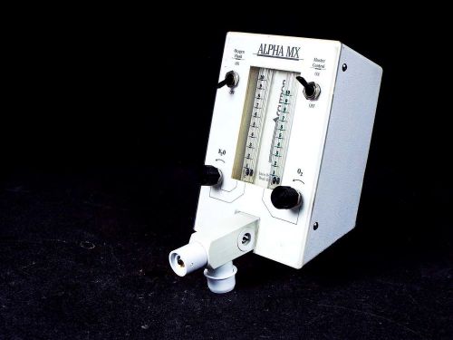 Accutron Alpha MX Dental Nitrous Oxide Flowmeter for Conscious Patient Sedation
