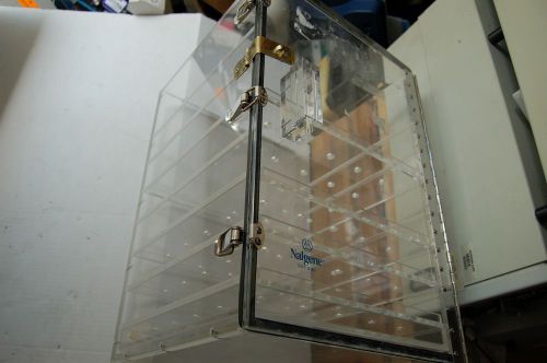 nalgene l Acrylic Box dry product storage dessicator dryerite 4 shelf cabinet