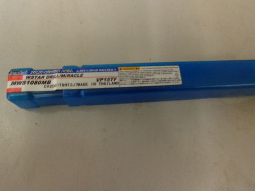 NOS MITSUBISHI SOLID CARBIDE DRILL MWS1080MB VP15TF    STK 9022