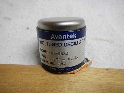 Avantek 1.975-4.375 GHz Yig Oscillator ASF-9882