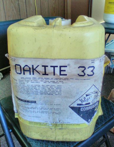 Oakite 33 cleaner (4 gal.) for sale