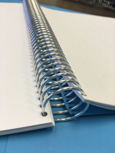 1/4&#034; Metal Spiral Coil Binding Supplies, Aluminum - by BindingStuff - Binds Easy