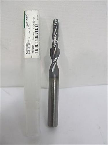 Widia WK15PD, 5mm Solid Carbide Coolant Through Step Drill - 5029383