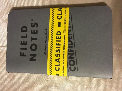 Field Notes “Classified” Edition Notebook 2-Pack