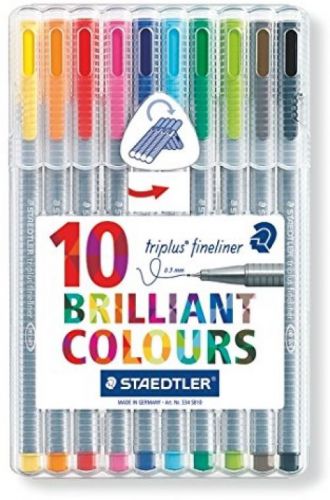 Staedtler Triplus Fineliner 0.3 Mm Porous Point Pen 334 - SB10
