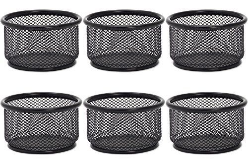 Lorell Paper Clip Holders (LLR84150), 6 Packs