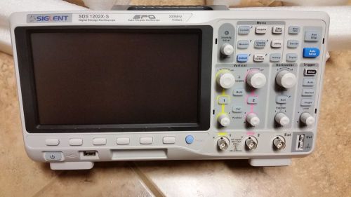 Siglent SDS1202X-S digital storage oscilloscope with Serial Decode Package inclu