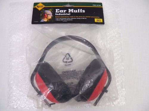 New! Western Safety ANSI Certified Protective Ear Muffs - Foldable-  SHIP TODAY!