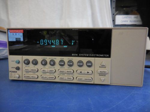Keithley 6514 System Electrometer