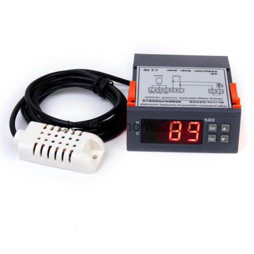 220V Digital Air Humidity Control Controller Box Range 1%~99% MH13001
