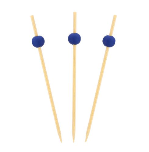 Royal 4.75&#034; Blue Bamboo Ball Picks, Case of 100, R797