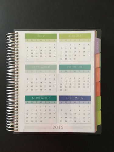 erin condren life planner 2016-2017 School Year Silver Ring
