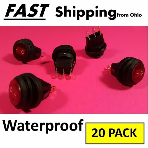 20 PACK - - Boat Switch - High Amp - High QUALITY 20A 12 volt - Ships WORLDWIDE