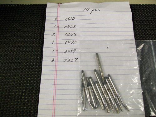 Pace 1121 soldering tips assorted for ps-90 handpiece 10-pcs. for sale