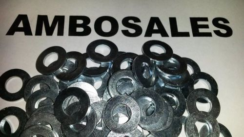 3/8&#034; sae flat washer zinc (qty 100) for sale