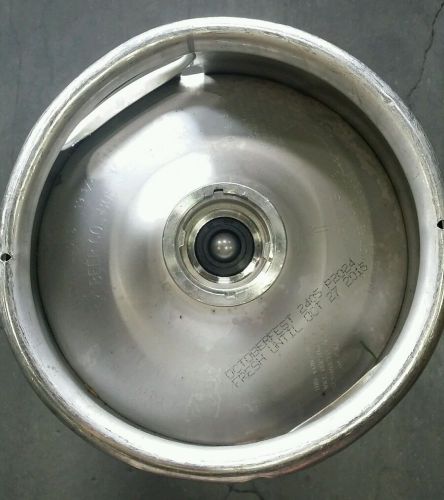 5 Gallon Boston Beer Co. Commercial Draft Beer Keg Drop-In D System Sankey Valve