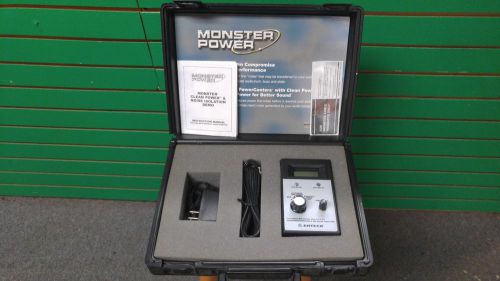 Monster Power(Entech) Dr Power Clean Power and Noise Isolation audible detector