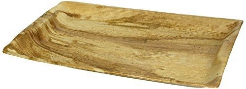 Leafware Whole Leaf Platter (10 Pack), 14 x 10&#034;, Natural