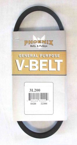 PHOENIX GENERAL PURPOSE V-BELT 3L-200 3/8&#034; X 20&#034; NIP