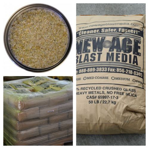 40-70 medium ground glass sand blasting abrasive 50 lbs bags for sale
