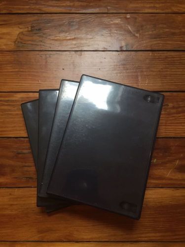 4 Four Replacement Cases for PlayStation Games or DVDs