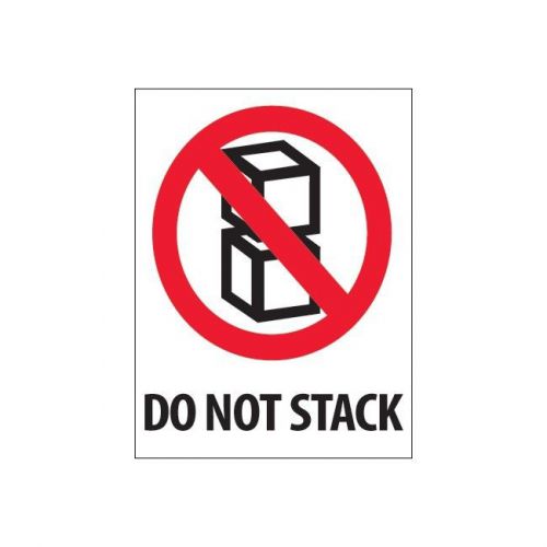 &#034;Tape Logic Labels, &#034;&#034;Do Not Stack&#034;&#034;, 3&#034;&#034; x 4&#034;&#034;, 500/Roll&#034;