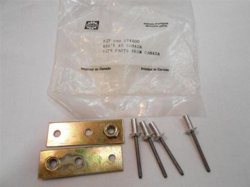 NOS BOMBARDIER SKIDOO 590174800 ASSEMBLY KIT 4 390406600 POP RIVETS  2 517261700