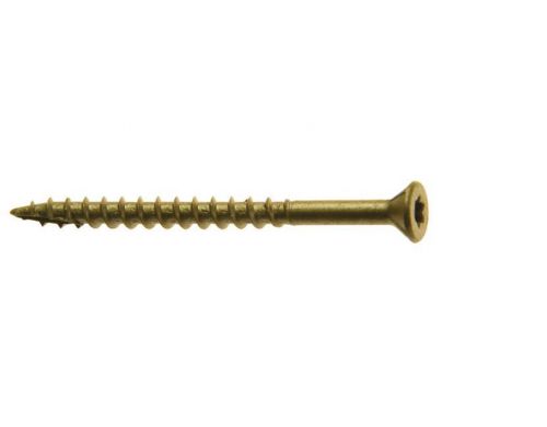 New 5-lb 9 in. x 3 in. countersinking head polymer coated star drive deck screw for sale