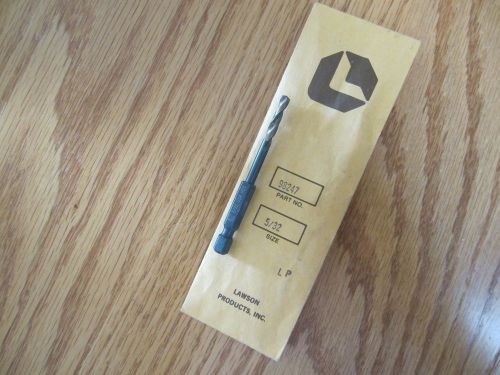 Lawson products drill bit 5/32&#034; x 2 3/4&#034; legnth  hss 98247 for sale