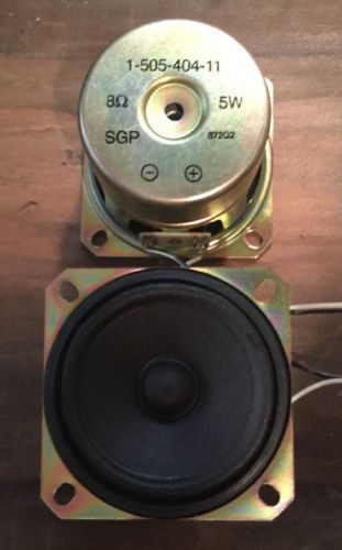 Pair Of SONY 3 Inch Full Range Speakers Model 1-505-404-11 8 Ohm 5Watt