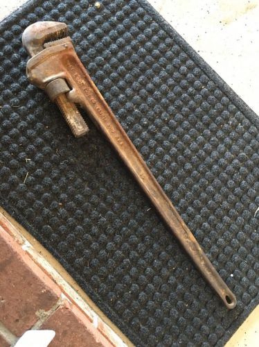 Ridgid pipe wrench 36 for sale