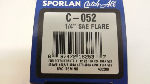 SPORLAN Type #C-052 Catch-All Filter-Drier 1/4&#034; SAE FLARE NSFP (C11-175-14-G22)