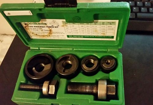 greenlee knockout set 7235bb