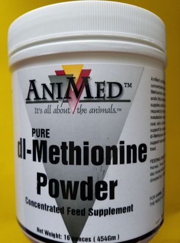 Dl-Methionine Powder 16 ounce Pure (AniMed)