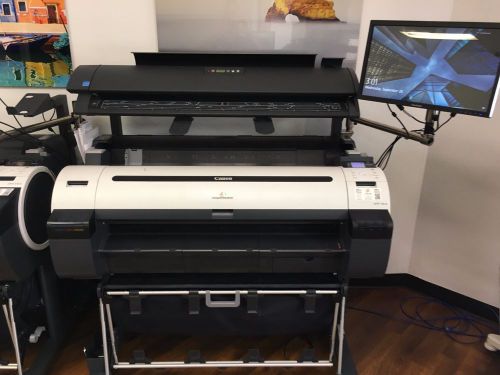 Canon imagePROGRAF IPF760MFP wide large format scanner, plotter copier printer