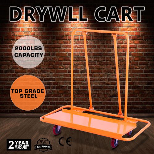 Drywall Dolly Heavy Duty Sheetrock Panel Cart Trolley Plywood Truck 2000LBS