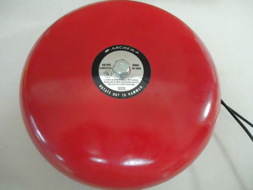 Vintage archer school-firehouse-alarm bell-steam punk-furniture for sale
