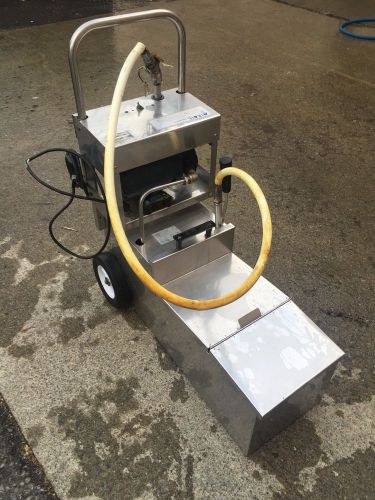 Miroil MOD 0800 85 lb Fryer Oil Electric Filter Filtration Machine Trolley Used