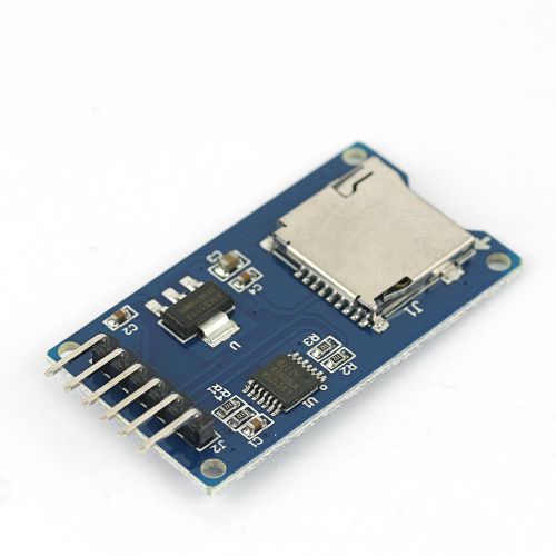 1x blue micro sd storage board mciro sd tf card memory shield module spi arduino for sale