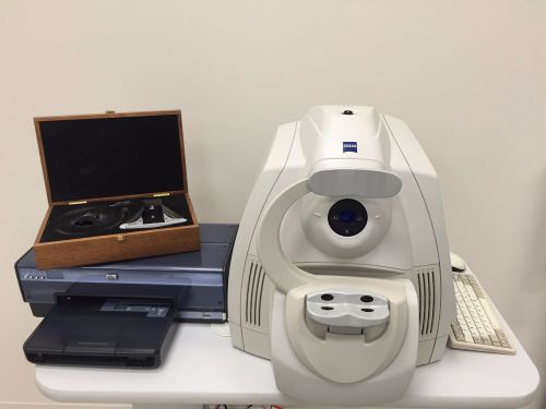 Carl Zeiss Visante Anterior Segment OCT with Printer, Test Eye, and Power Table