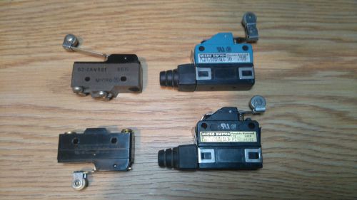 Combination of 4 (Four) Micro Switches (Never use)