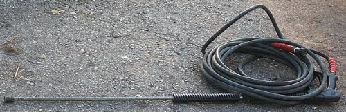 Used - mv950 hot pressure washer gun &amp; hose for sale