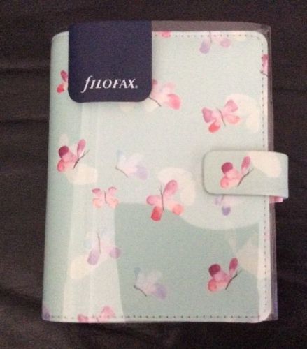 Filofax 2017 Pocket Organizer, Butterflies, Paper Size 4.75 x 3.25 inches