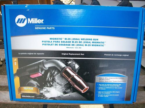 Miller 169599 m-25 gun 15 ft .035-.045 wire new in box &#034;nr&#034; for sale