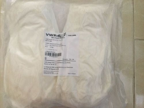 Sealed  Pack of 100 VWR Certiclean Class 100 Nitrile gloves size S