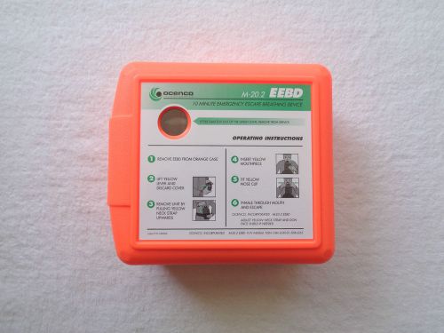 New factory sealed ocenco 20.2 eeba emergency escape breathing apparatus for sale