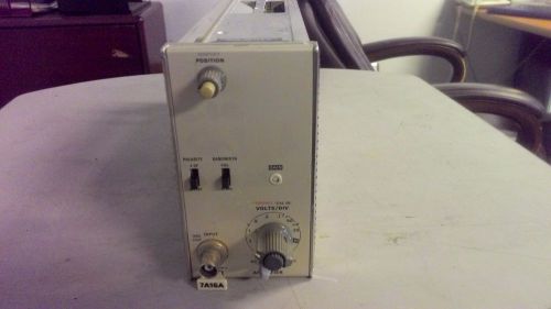 Tektronix 7A16A Amplifier for Parts or Repair ~Free Shipping~