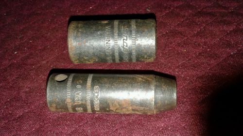 2 Snap-On impact metric sockets 3/8&#034; dr. 15mm &amp; 8 mm